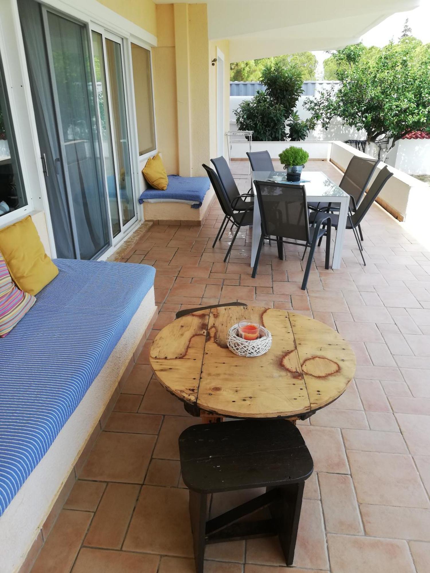 Marathon Beachside Villa 100M From The Beach Schinias Exterior photo